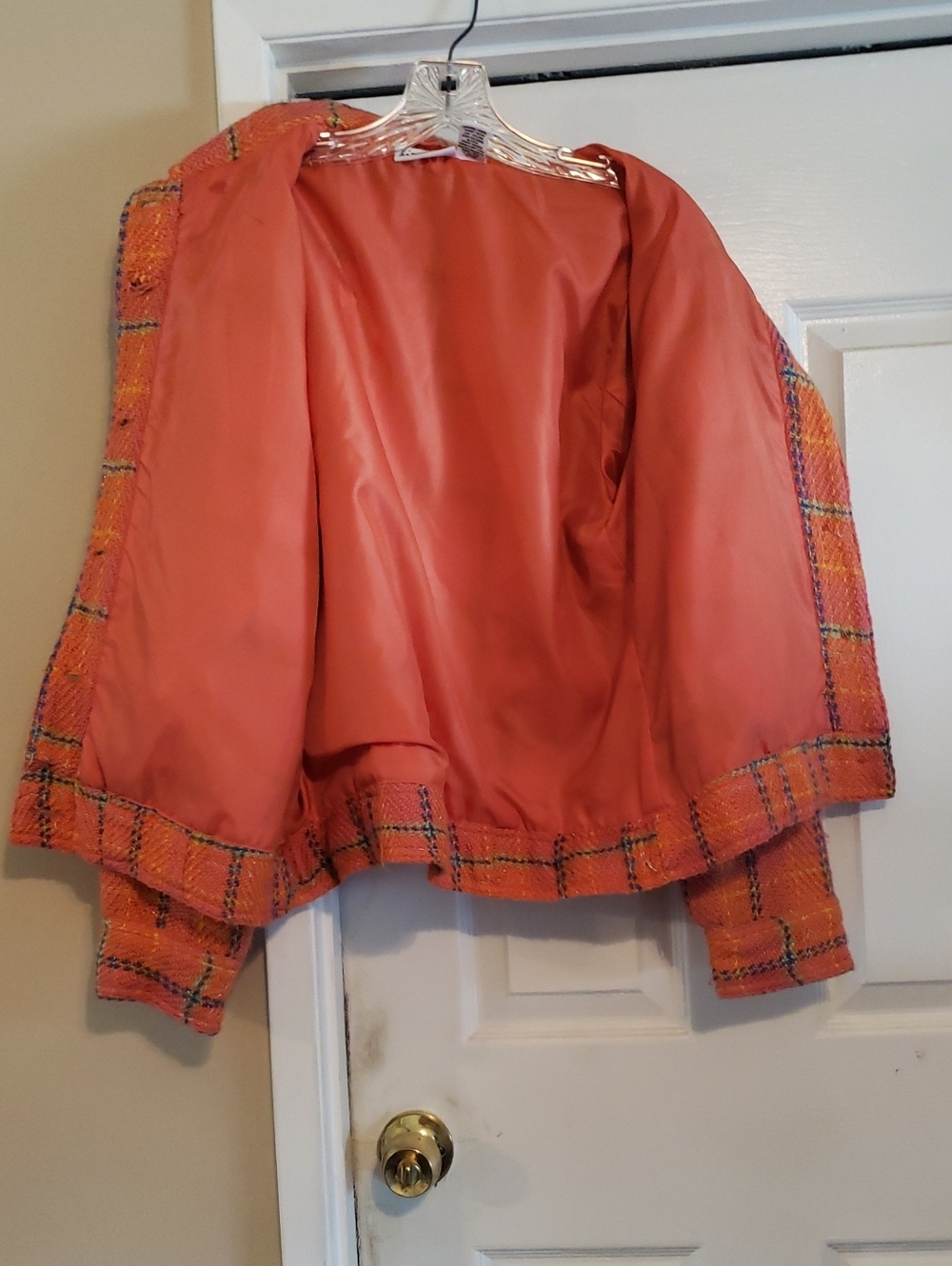 Plaid Button-Up Jacket - Picture 11 of 15